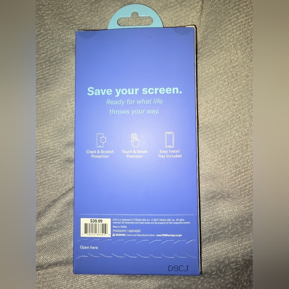 Galaxy S21 Tempered Glass Screen Protector - Picture 2 of 2
